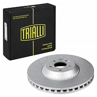 Диски тормозные для автомобилей Mercedes S (W222) (13-) 4.0i/4.7i/6.0i передний d=370 перфорированный окрашенный