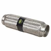 Виброкомпенсатор выхлопной трубы (Гофра) 60x280 InterLock (нержавеющая сталь)