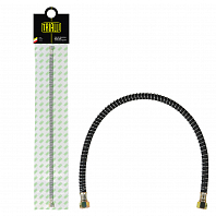 Шланг тормозной для автомобилей КамАЗ 4310 задний L=815мм (гайка-гайка) (в пружине в тканевой оплетке)