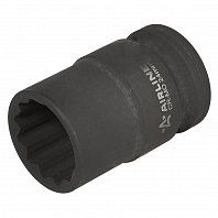 Головка ударная торцевая 3/4"DR двенадцатигранная 24мм, L=56мм
