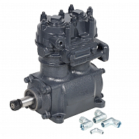 Компрессор воздушный для автомобилей ПАЗ, ЗИЛ, МАЗ с дв. ЗИЛ (2 цилиндра, 210л/мин, без шкива, под AP11)