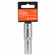 Головка торцевая 1/2"DR двенадцатигранная 12мм, L=78мм пласт.подвес