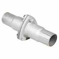 Соединение труб глушителя (комплект фланцев в сборе) (жесткое) 45/50 (алюминизированная сталь)