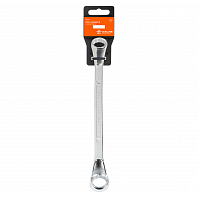 Ключ накидной с изгибом 21х23мм, пласт.подвес