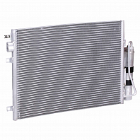 Радиатор кондиционера для автомобилей Renault Logan (04-)