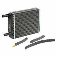 Радиатор отопителя для а/м ГАЗ 3302 ГАЗель (до 2003, 16мм) (сборный)