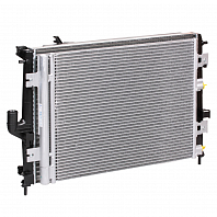 Блок охл. (радиатор+конденсор+вентилятор) для а/м Лада Largus (12-)/Renault Logan (08-) AT