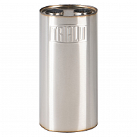 Глушитель универсальный (овальный) D=125x175, L=380, d=52 Два входа два выхода (нержавеющая сталь)