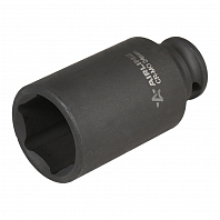 Головка ударная торцевая 3/8"DR шестигранная глубокая 24мм, L=65мм