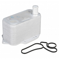 Радиатор масляный для а/м BMW X5 (E53) (00-)/X5 (E70) (06-)/X6 (E71) (08-)/X3 (E83) (04-)/5 (E60) (03-) 3.0D [M57D30]