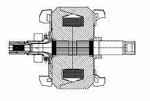 Ротор генератора для автомобилей Лада Largus (12-)/Renault Logan (04-) 1.4i/1.6i