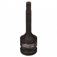 Головка ударная торцевая 1/2"DR внешний SPLINE M8, L=78мм