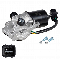 Моторедуктор стеклоочистителя для автомобилей Hyundai i20 (08-) (перед.)