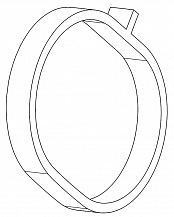 Прокладка коллектора для а/м Лада Vesta (15-)/Renault Kaptur (16-)/Arkana (19-)/Duster (15-) 1.6i [H4M] (впуск., 4шт)