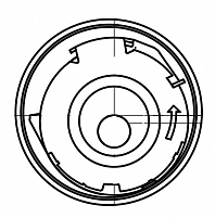 Ролик ГРМ для автомобилей Лада 2170 (автомат.) металлический (натяжной)