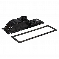 Бачок радиатора охлаждения для тракторов МТЗ-80/82 (верхний, с прокладкой)