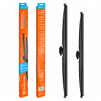 Щетки стеклоочистителя комплект 600/450мм (24"/18") зимние с креплением "Push Button 19 мм", 2 штуки