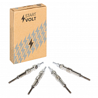 Комплект свечей накаливания (4шт) для автомобилей Renault Duster (10-) 1.5dCi