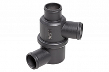 Термостат для автомобилей 2101-2107 (с алюминиевым корпусом, обрезиненный клапан) ("зимний" 87°С)