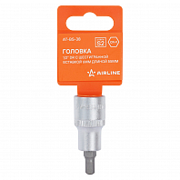 Головка торцевая 1/2"DR со вставкой HEX 6мм, L=55мм