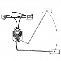 Датчик уровня топлива для автомобилей ГАЗ Волга с дв. ЗМЗ-4062 Евро-2