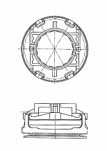 Муфта выключения сцепления для автомобилей Audi 80 (86-) / VW Passat B5.5 (00-) 1.8i