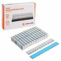 Груз балансировочный самоклеящийся стальной 12*5гр, 50 шт.