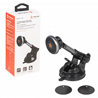 Держатель для телефона автомобильный на торпедо/лоб. стекло магнитный с телескоп. кроншт.