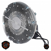 Муфта вязкостная для автомобилей КАМАЗ с дв. Cummins ISLe400 (электронное управление, без крыльчатки)