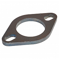 Фланец универсальный d=52 под шпильку 13mm. (алюминизированная сталь)
