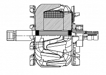Ротор генератора для автомобилей Ford Mondeo IV (07-)/S-Max (06-) 2.0i