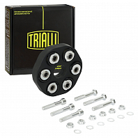 Муфта карданного вала для автомобилей Mercedes-Benz E-Class W124 (84-) (мягкое исполнение) (передняя) (комплект с болтами)