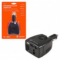 Инвертор автомобильный 12В-220В, 150 Вт