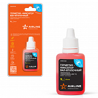 Герметик-фиксатор вал-втулочный, неразъемный, термостойкий (+250 С), 9 мл.