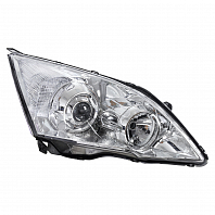 Фара для автомобилей Honda CR-V (06-) (головного света) галоген, электрический корректор, цвет рамы: хром, правая