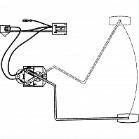 Датчик уровня топлива для а/м УАЗ Hunter с дв. ЗМЗ-409 ЕВРО-3/4