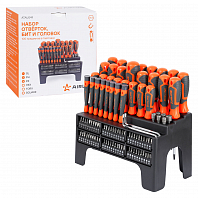 Набор отвёрток, бит и головок 100пр. в подставке (SL, PH, PZ, HEX, TORX, SQUARE)