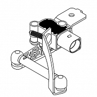 Датчик положения кузова для автомобилей VAG Octavia A5 (04-)/Yeti (09-) (передний, с тягой)