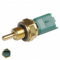 Датчик температуры для автомобилей Peugeot 307 (00-) 1.6i/206 (98-) 1.4i зеленый