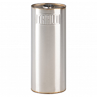 Глушитель универсальный (овальный) D=105x170, L=460, d=52 Один вход один выход (нержавеющая сталь) (резонатор)