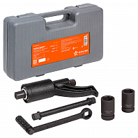 Гайковерт механич. 1"DR 3600Нм 1:64, 310мм с головками 32 и 33мм пласт.кейс