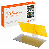 Козырек солнцезащитный, антибликовый, два стекла, универсальное крепление-клипса