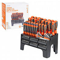 Набор отвёрток, бит и головок 116пр. в подставке (SL, PH, PZ, HEX, TORX, SQUARE)