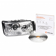 Лента-герметик для вклейки стёкол фар и фонарей, бутиленовая, d 7.9*5,5м, черная