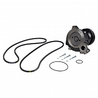 Насос водяной для а/м КАМАЗ 740.10 (комплект с 2 ремнями AVX10X1320