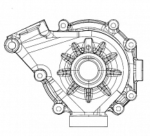 Насос водяной для с/т Doosan/Daewoo (05-) 7.6D [DL08]