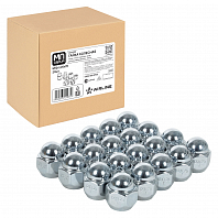 Гайка колесная M12x1,25x25, конус, ключ 21, закрытая, хром, 20 шт для а/м Nissan/Infiniti