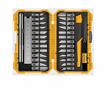 Инструмент для точных работ, набор ножей 32пр., пласт. кейс