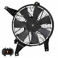 Электровентилятор кондиционера для автомобилей Mitsubishi Pajero III (00-)/Pajero IV (06-) (с кожухом)